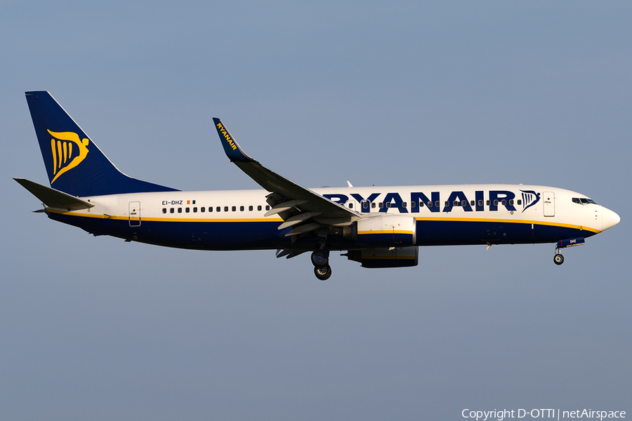 Ryanair Boeing 737-8AS (EI-DHZ) | Photo 184018