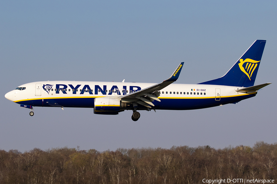 Ryanair Boeing 737-8AS (EI-DHZ) | Photo 561965