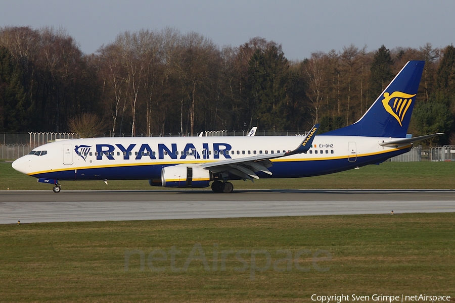 Ryanair Boeing 737-8AS (EI-DHZ) | Photo 565449