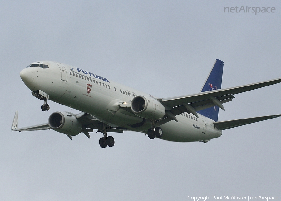 Futura International Airways Boeing 737-86N (EI-DKD) | Photo 4821