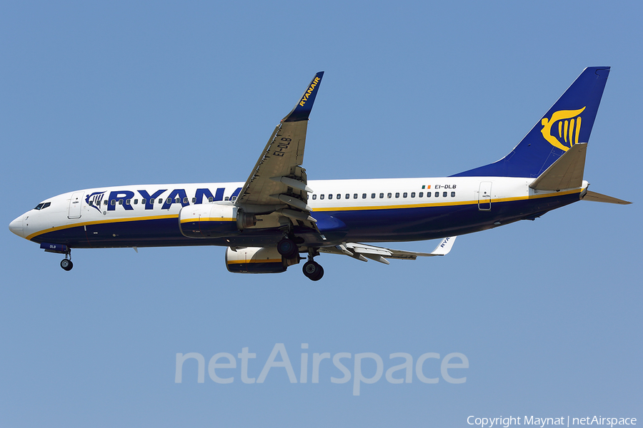 Ryanair Boeing 737-8AS (EI-DLB) | Photo 406119