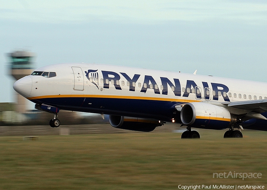 Ryanair Boeing 737-8AS (EI-DLB) | Photo 25100