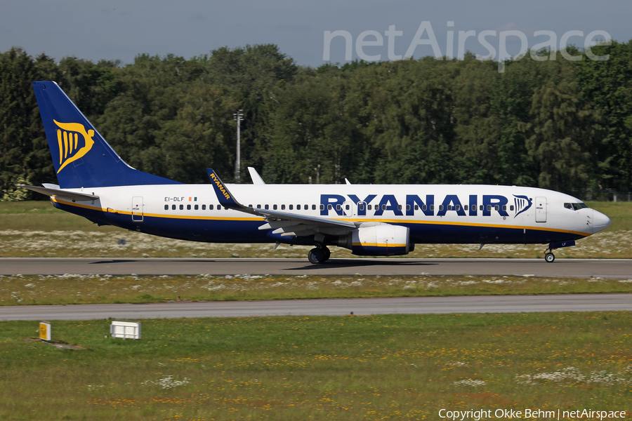 Ryanair Boeing 737-8AS (EI-DLF) | Photo 327069