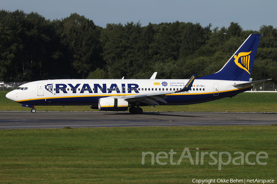 Ryanair Boeing 737-8AS (EI-DLI) | Photo 178762