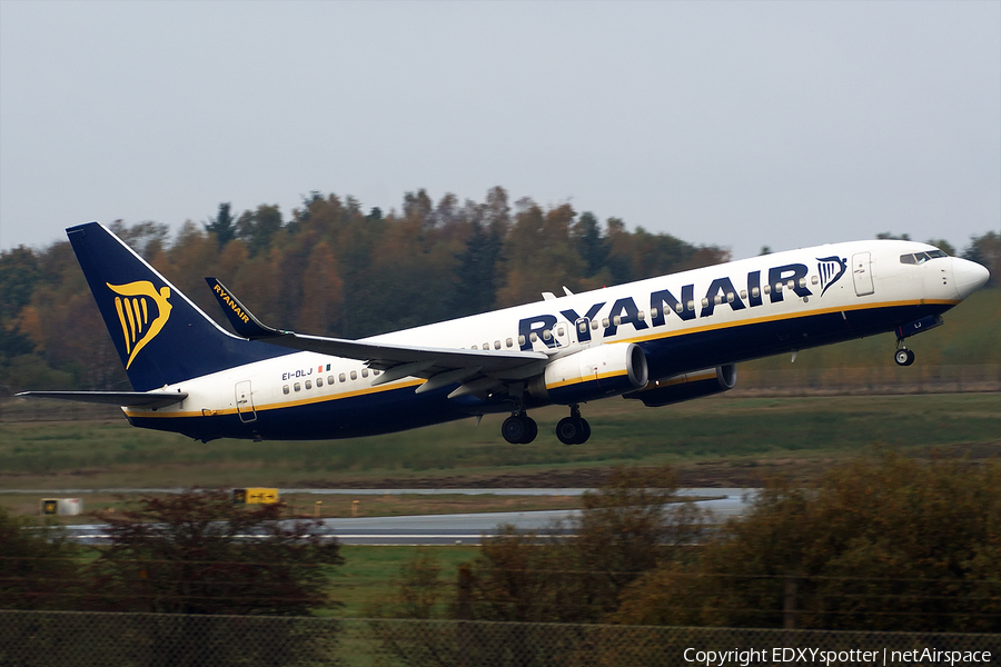 Ryanair Boeing 737-8AS (EI-DLJ) | Photo 279934