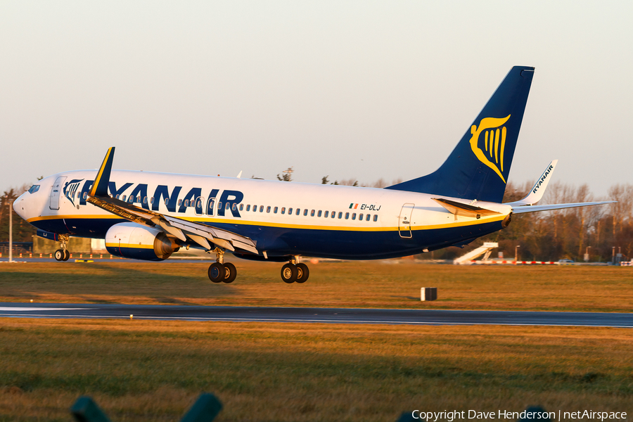 Ryanair Boeing 737-8AS (EI-DLJ) | Photo 466668