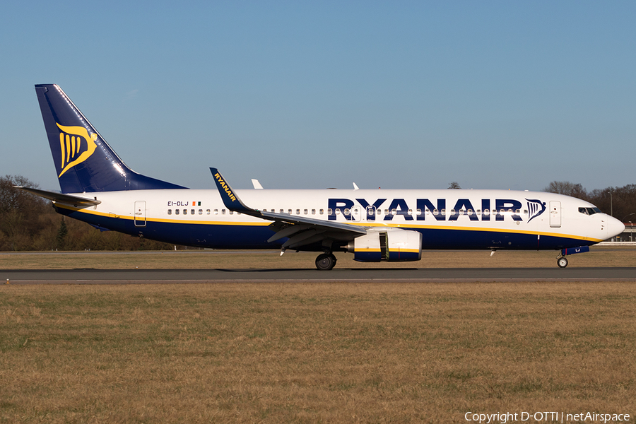 Ryanair Boeing 737-8AS (EI-DLJ) | Photo 149686