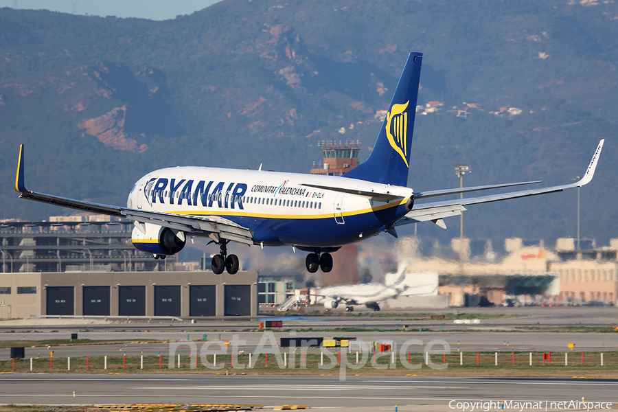 Ryanair Boeing 737-8AS (EI-DLK) | Photo 415861