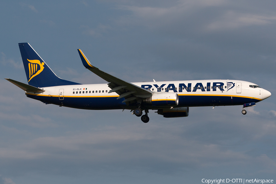 Ryanair Boeing 737-8AS (EI-DLK) | Photo 201974