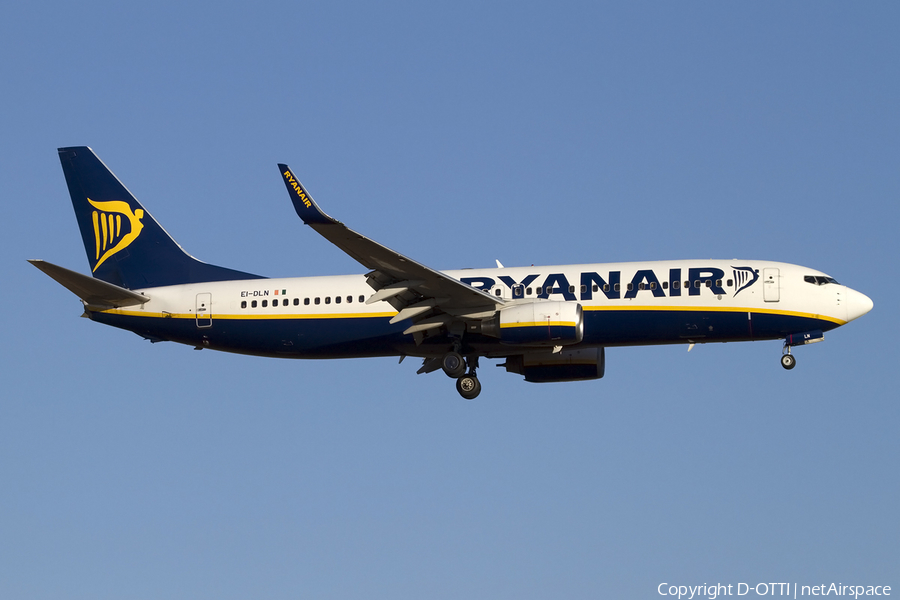 Ryanair Boeing 737-8AS (EI-DLN) | Photo 414679