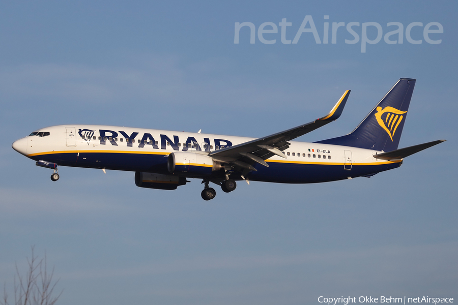 Ryanair Boeing 737-8AS (EI-DLR) | Photo 221067