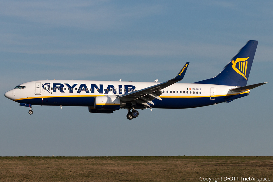 Ryanair Boeing 737-8AS (EI-DLT) | Photo 197656