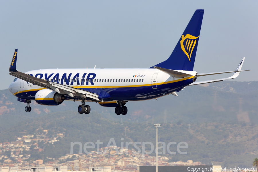 Ryanair Boeing 737-8AS (EI-DLV) | Photo 209261