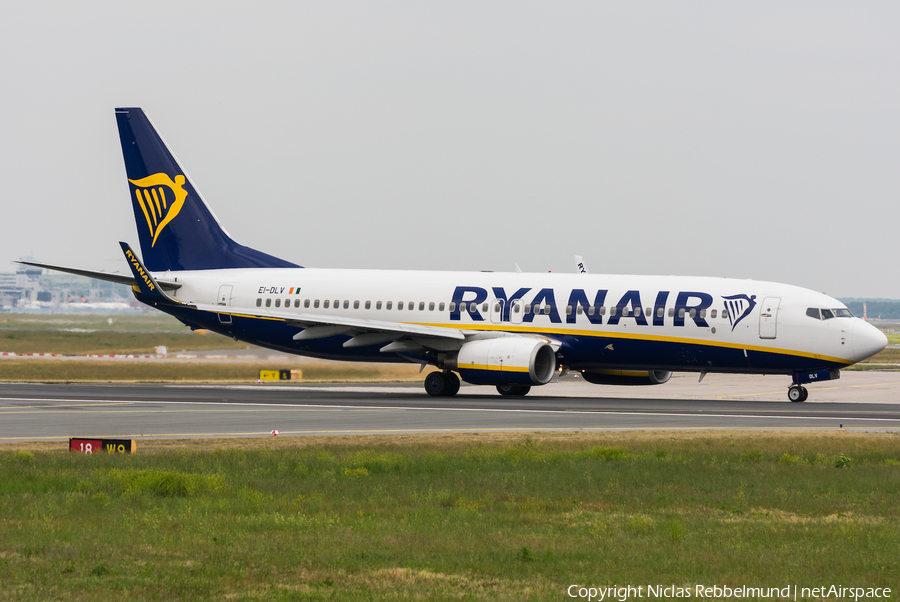 Ryanair Boeing 737-8AS (EI-DLV) | Photo 258646