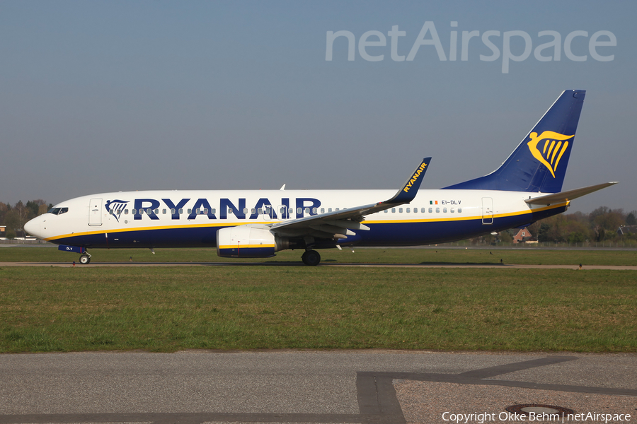 Ryanair Boeing 737-8AS (EI-DLV) | Photo 311062