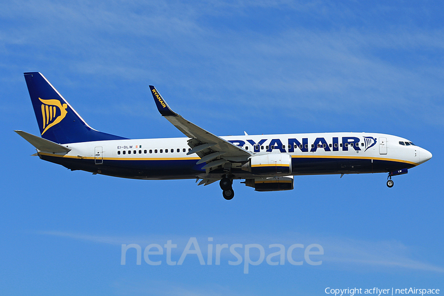 Ryanair Boeing 737-8AS (EI-DLW) | Photo 306416