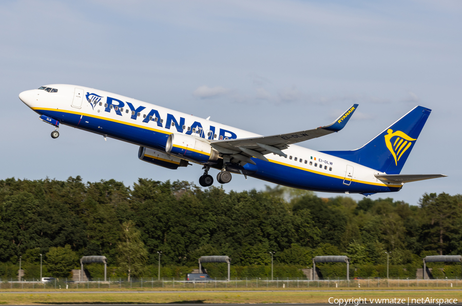 Ryanair Boeing 737-8AS (EI-DLW) | Photo 522917