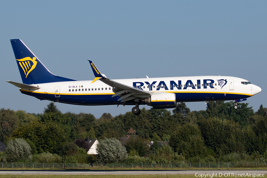 Ryanair Boeing 737-8AS (EI-DLX) | Photo 638763