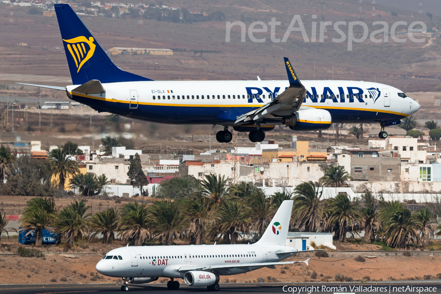 Ryanair Boeing 737-8AS (EI-DLX) | Photo 476225