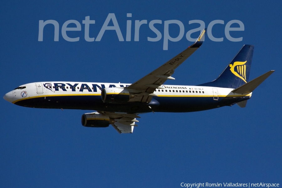 Ryanair Boeing 737-8AS (EI-DLY) | Photo 337126