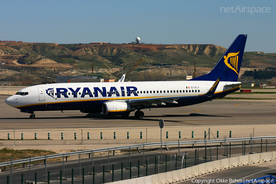Ryanair Boeing 737-8AS (EI-DLY) | Photo 44805