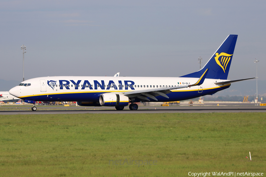 Ryanair Boeing 737-8AS (EI-DLY) | Photo 508515