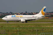 AirUnion (Kras Air) Boeing 737-3Y5 (EI-DNH) at  Stuttgart, Germany