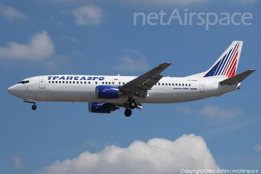 Transaero Airlines Boeing 737-4S3 (EI-DNM) | Photo 120474