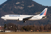 Transaero Airlines Boeing 737-4S3 (EI-DNM) at  Salzburg - W. A. Mozart, Austria