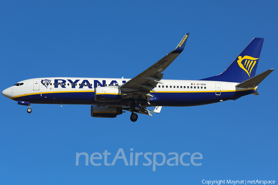 Ryanair Boeing 737-8AS (EI-DPB) | Photo 367737