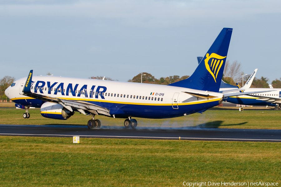 Ryanair Boeing 737-8AS (EI-DPB) | Photo 148508