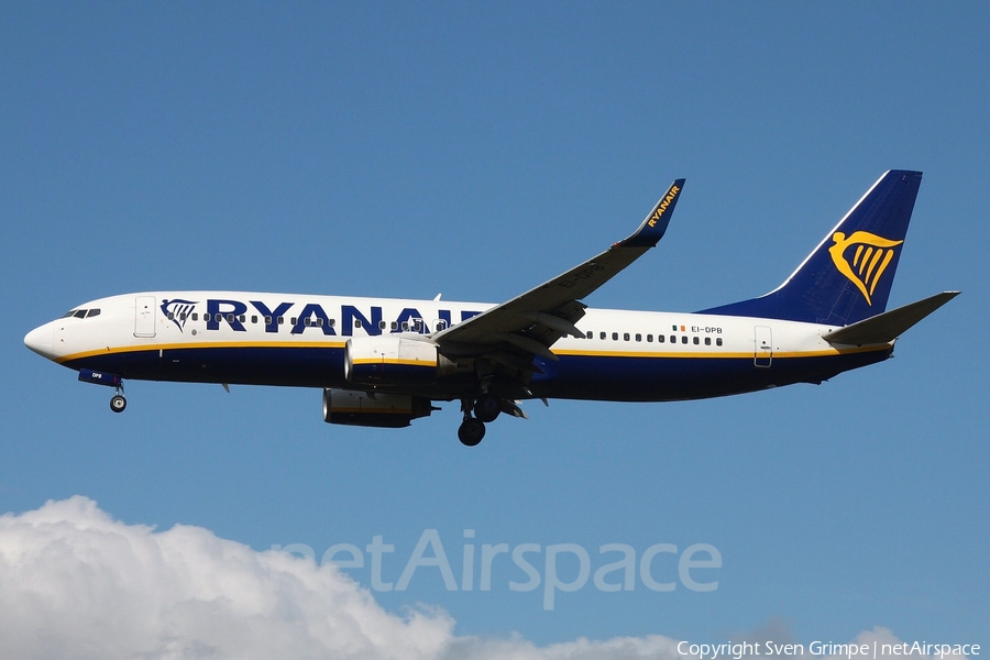 Ryanair Boeing 737-8AS (EI-DPB) | Photo 375894