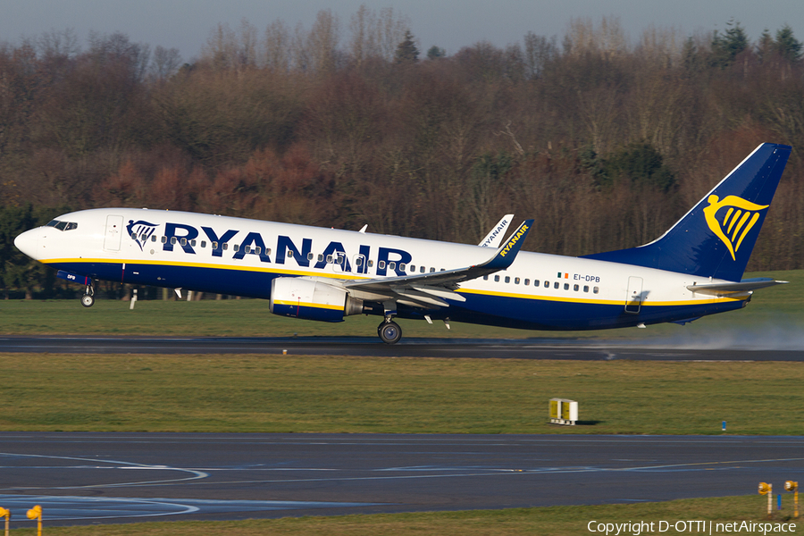 Ryanair Boeing 737-8AS (EI-DPB) | Photo 524075