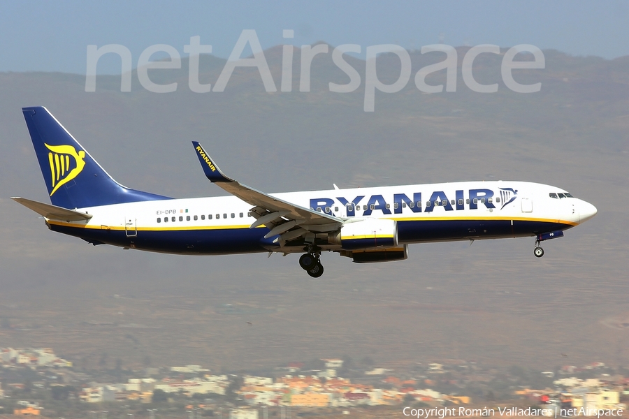 Ryanair Boeing 737-8AS (EI-DPB) | Photo 337127