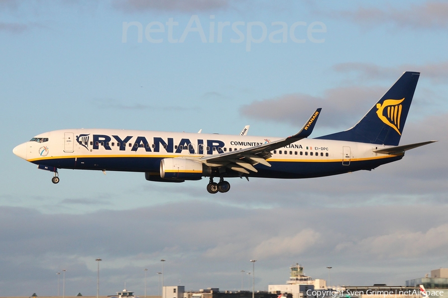 Ryanair Boeing 737-8AS (EI-DPC) | Photo 59917