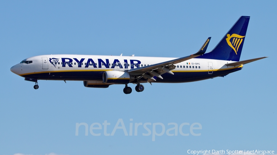 Ryanair Boeing 737-8AS (EI-DPC) | Photo 236107