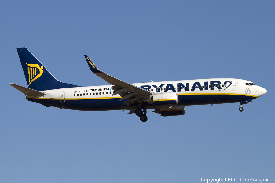 Ryanair Boeing 737-8AS (EI-DPC) | Photo 414664