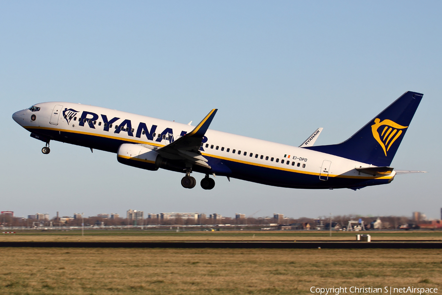 Ryanair Boeing 737-8AS (EI-DPD) | Photo 97175