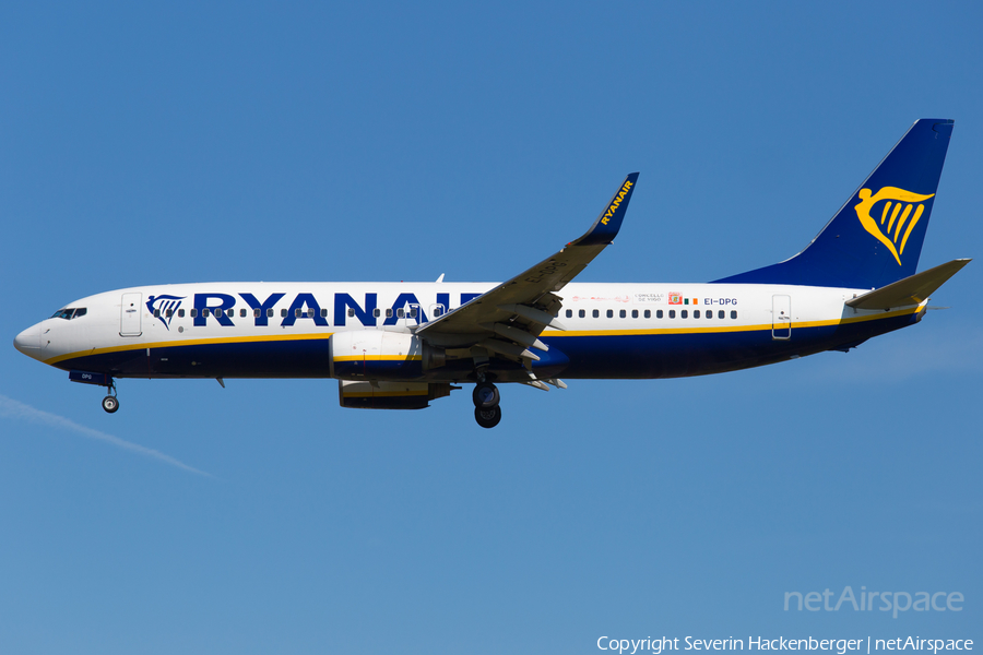 Ryanair Boeing 737-8AS (EI-DPD) | Photo 250253