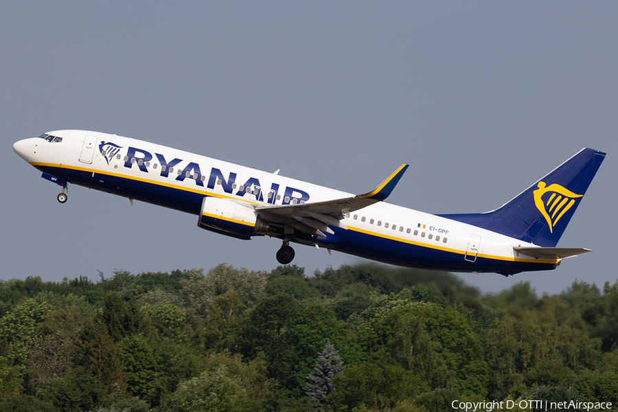 Ryanair Boeing 737-8AS (EI-DPF) | Photo 248103