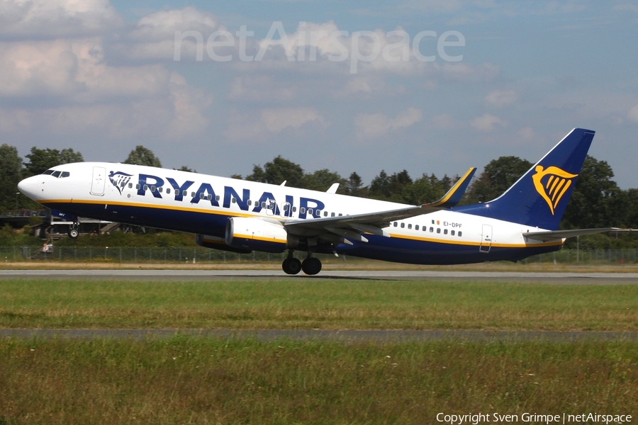 Ryanair Boeing 737-8AS (EI-DPF) | Photo 518244