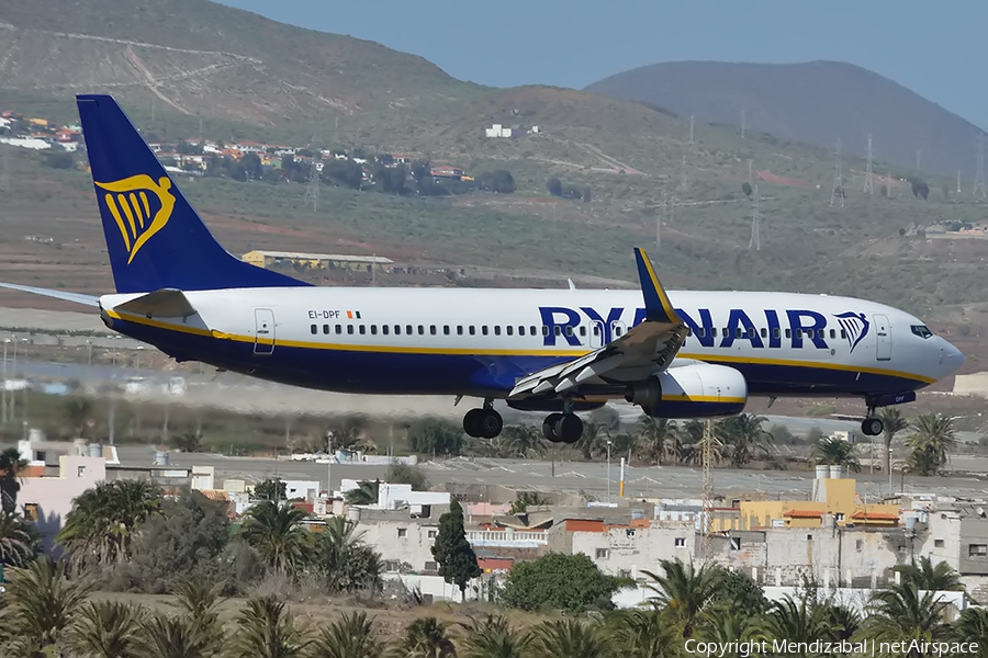 Ryanair Boeing 737-8AS (EI-DPF) | Photo 134323