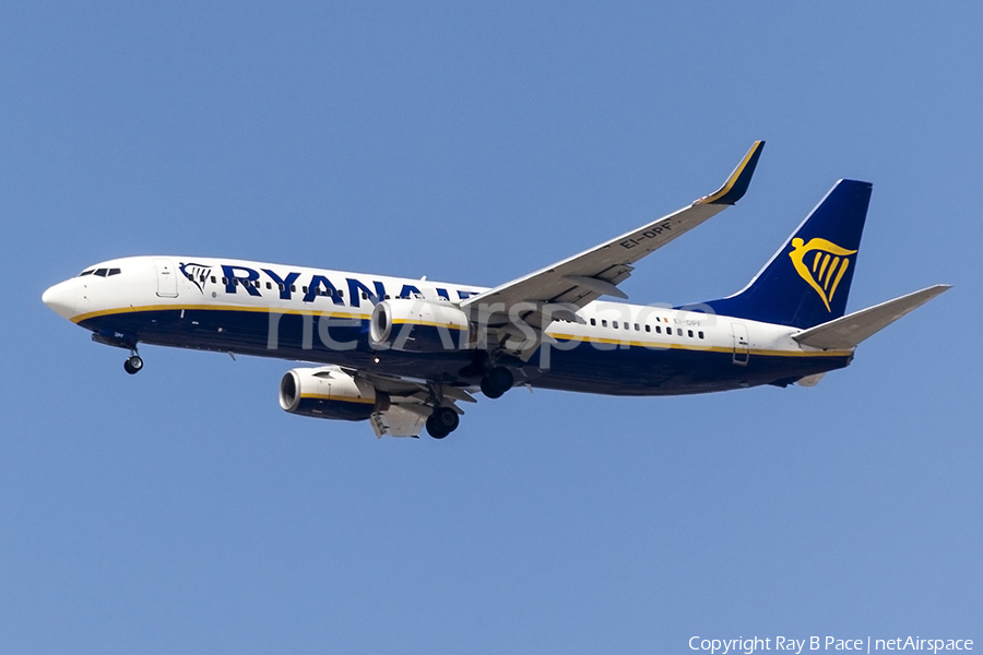 Ryanair Boeing 737-8AS (EI-DPF) | Photo 400557