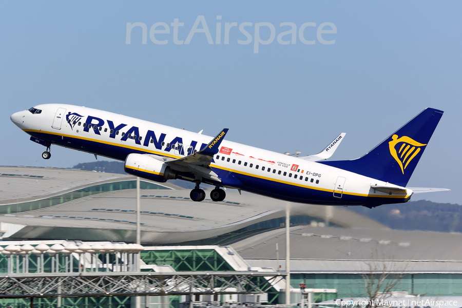 Ryanair Boeing 737-8AS (EI-DPG) | Photo 181508