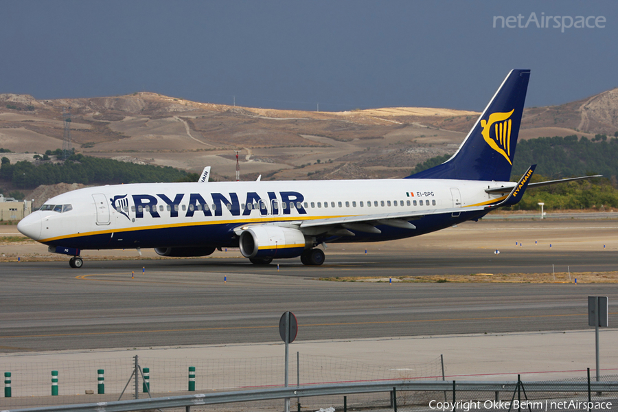 Ryanair Boeing 737-8AS (EI-DPG) | Photo 52077