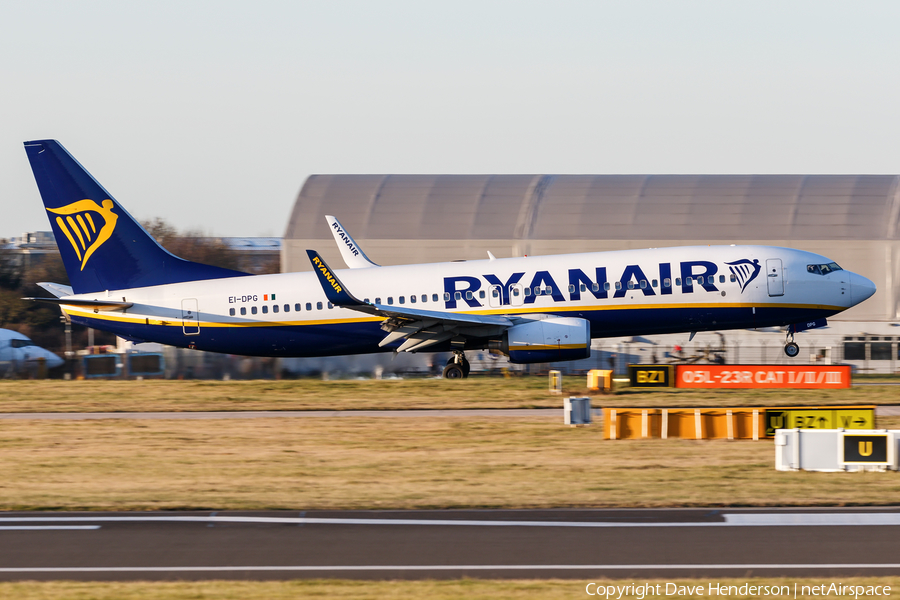 Ryanair Boeing 737-8AS (EI-DPG) | Photo 210205