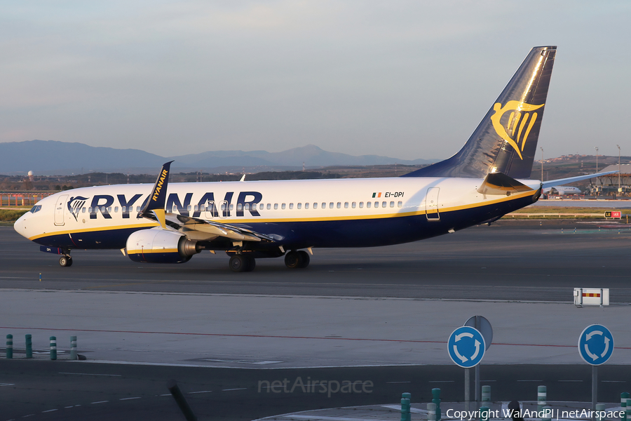 Ryanair Boeing 737-8AS (EI-DPI) | Photo 667556