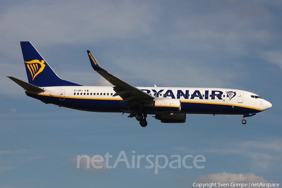 Ryanair Boeing 737-8AS (EI-DPJ) | Photo 174247
