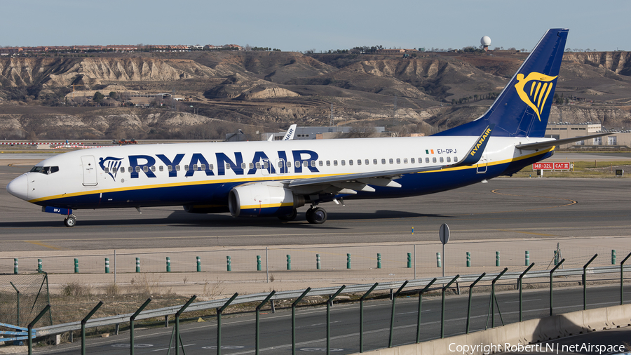 Ryanair Boeing 737-8AS (EI-DPJ) | Photo 593310