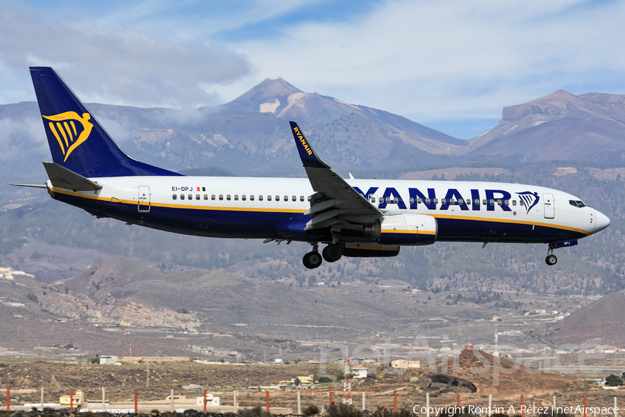 Ryanair Boeing 737-8AS (EI-DPJ) | Photo 482200